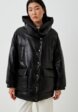 Куртка кожаная утепленная Снежная Королева1  - превью