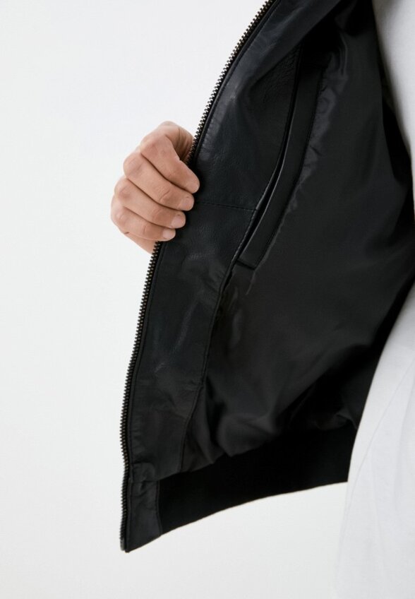 Куртка кожаная Urban Fashion for Men