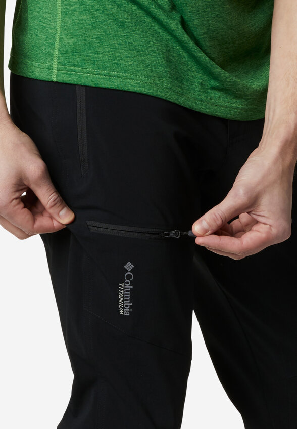 Брюки мужские Columbia Titan Pass Pant II, Черный