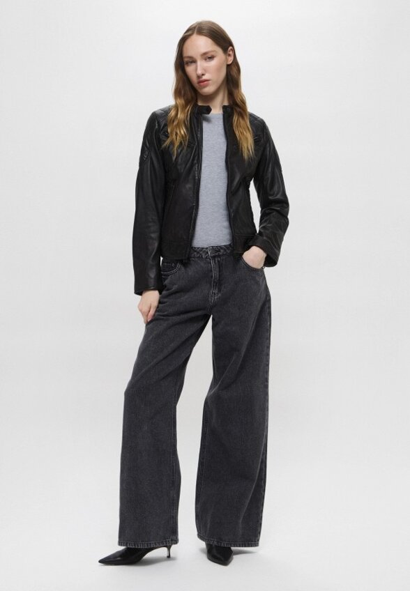 Куртка кожаная Blouson