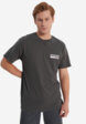 Футболка мужская Quiksilver Palm Square, Серый1  - превью