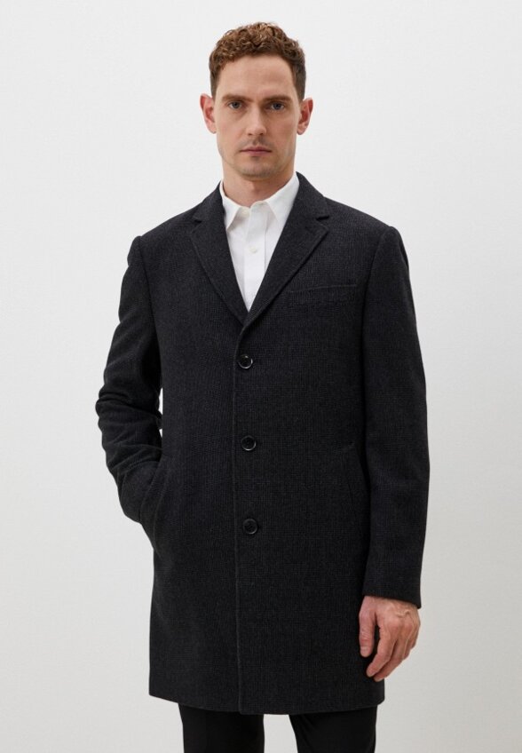 Пальто однобортное Al Franco