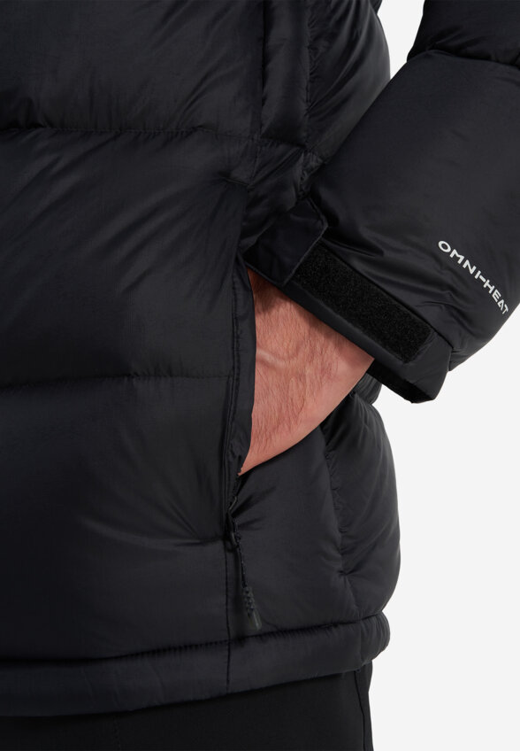 Пуховик мужской Columbia Cloudview Down Hooded Jacket, Черный