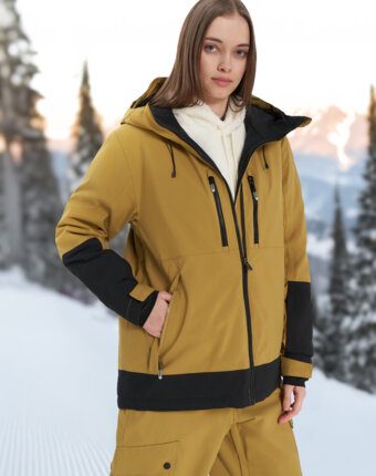 Куртка сноубордическая женская Roxy Upwards, Бежевый женщинам