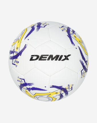 Мяч футбольный Demix DF500 Light, Белый женщинам