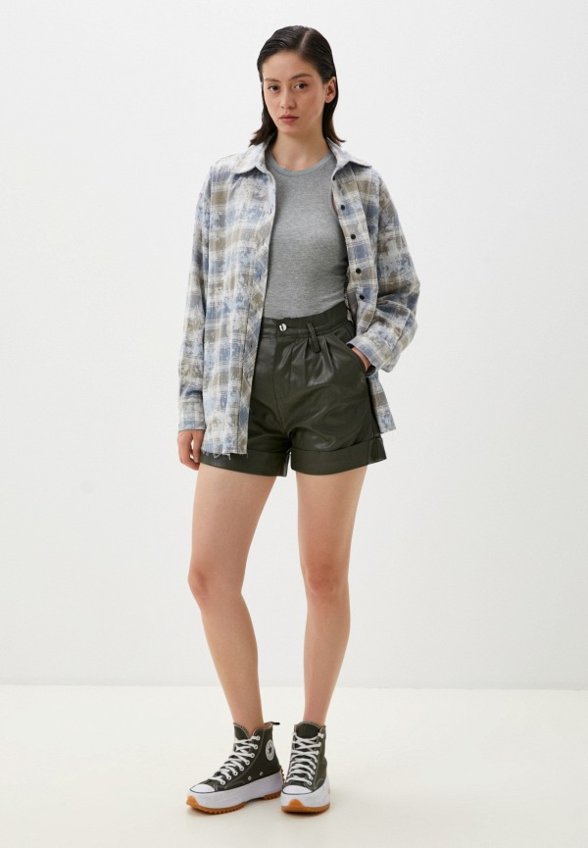 Шорты кожаные Denote