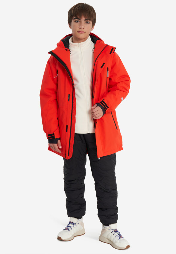 Пуховик для мальчиков Oldos!, Красный