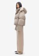 Пуховик Uniform crop Beige Sand FABLE3  - превью