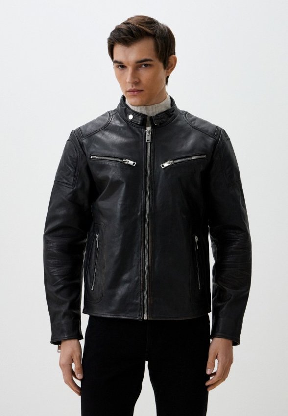 Куртка кожаная Jorg Weber