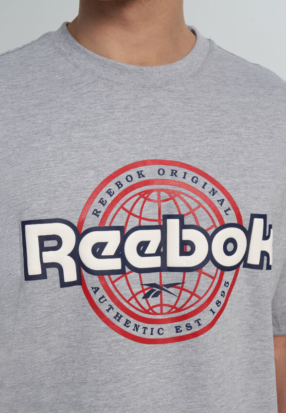Футболка мужская Reebok, Серый