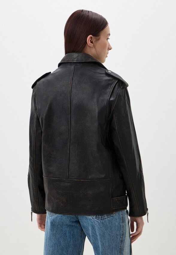 Куртка кожаная Снежная Королева