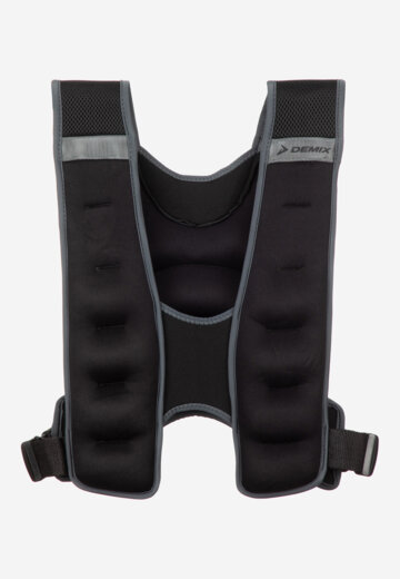 Жилет утяжеленный Demix, 5 кг, Черный
