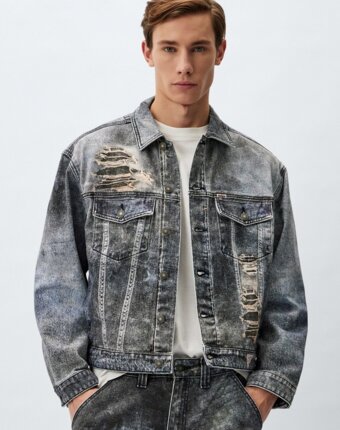 Куртка джинсовая Guess Jeans мужчинам