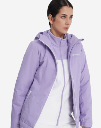 Куртка горнолыжная женская Glissade, Фиолетовый женщинам