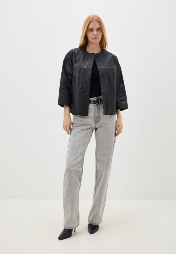 Куртка кожаная Снежная Королева