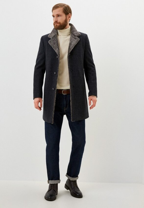 Пальто однобортное Berkytt