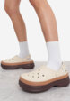 Сабо женские Crocs Classic Stacked, Бежевый9  - превью