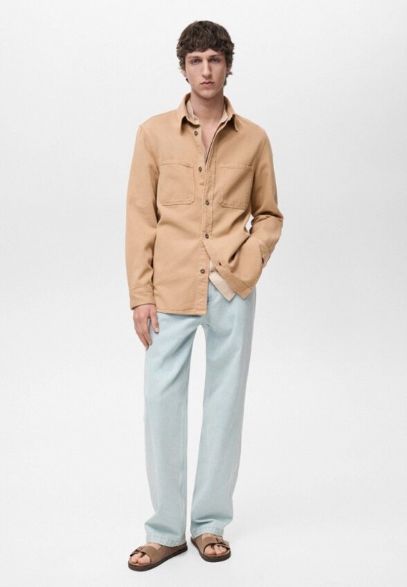 Рубашка джинсовая Mango Man