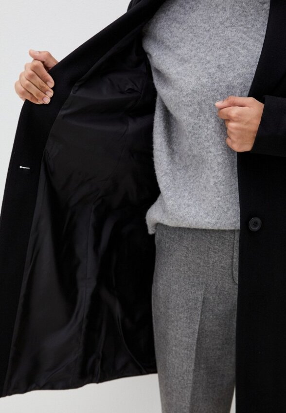 Пальто однобортное Terranova