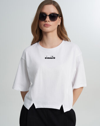 Футболка женская Diadora, Белый женщинам