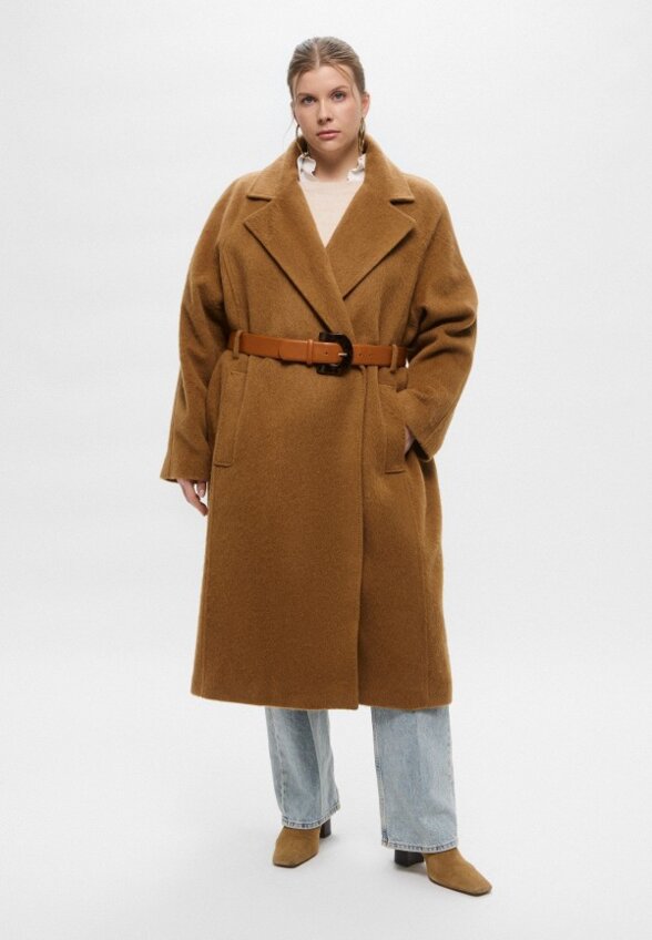 Пальто однобортное H&M