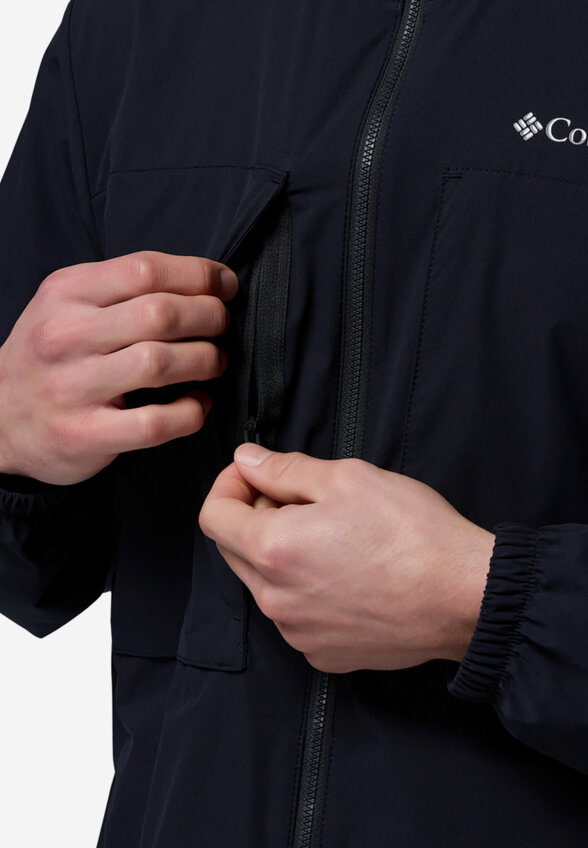 Ветровка мужская Columbia Street Heights Jacket, Черный