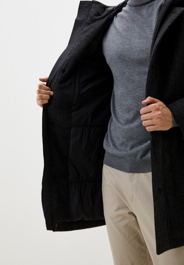 Пальто однобортное Madzerini