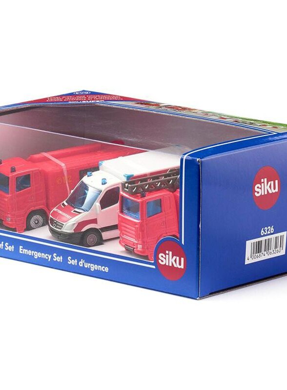 Игровой набор SIKU машинки экстренной помощи