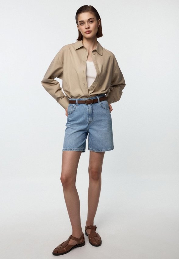 Шорты джинсовые Sela