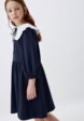 Школьное платье с нарядным воротником для девочек7  - превью
