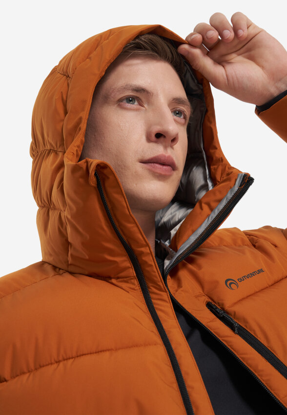 Пуховик мужской Outventure, Коричневый