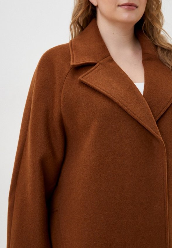 Пальто однобортное Le Monique