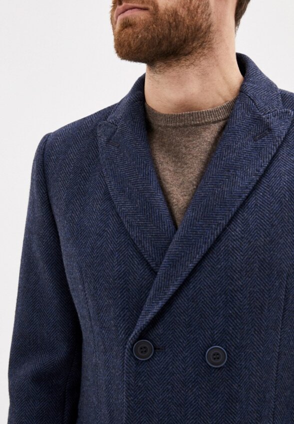 Пальто двубортное Bazioni