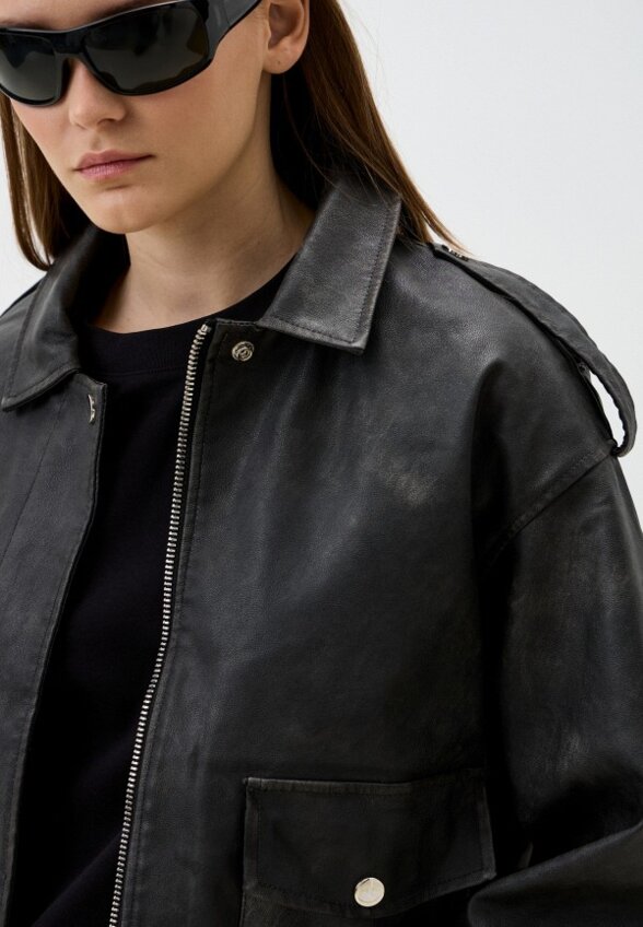 Куртка кожаная Sodamoda