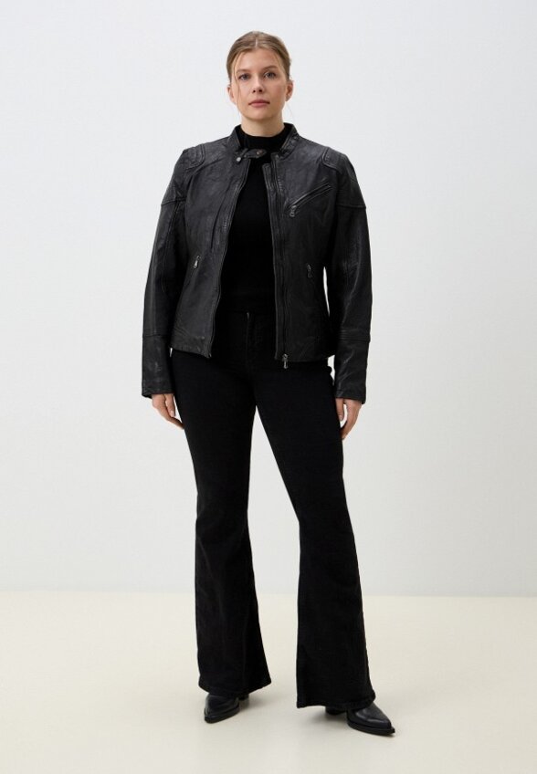 Куртка кожаная Снежная Королева