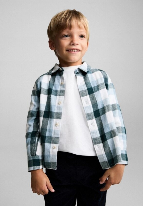 Рубашка Mango Kids