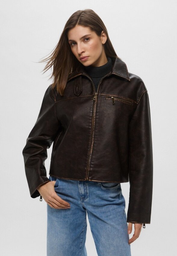 Куртка кожаная Love Republic