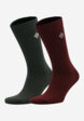 Носки Columbia Ribbed crew DC, 2 пары, Зеленый1  - превью
