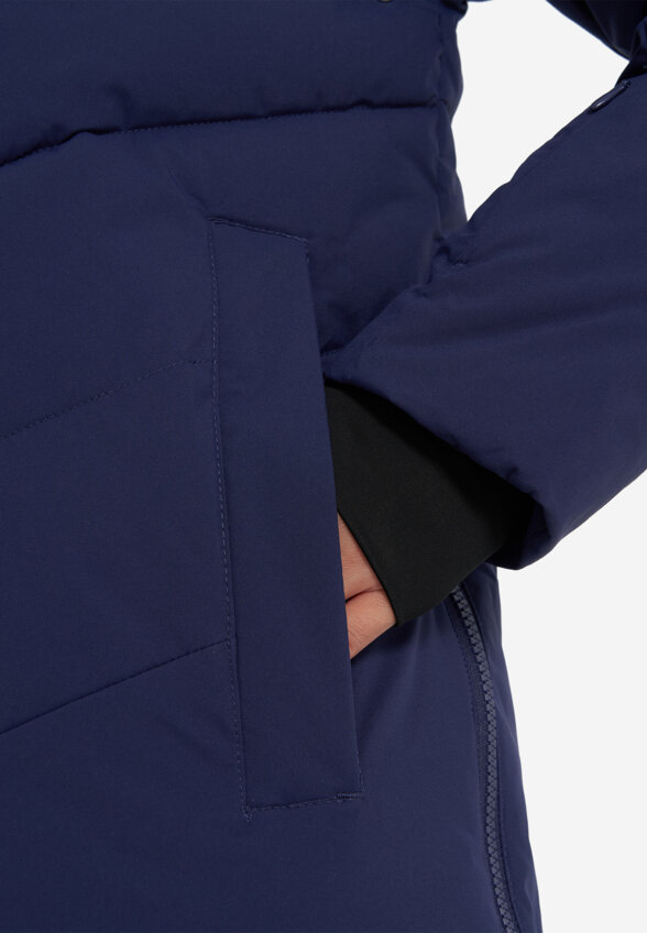 Пуховик женский Glissade, Фиолетовый