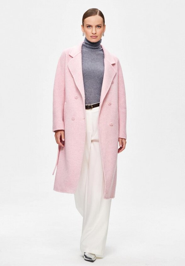 Пальто двубортное Miss Chic