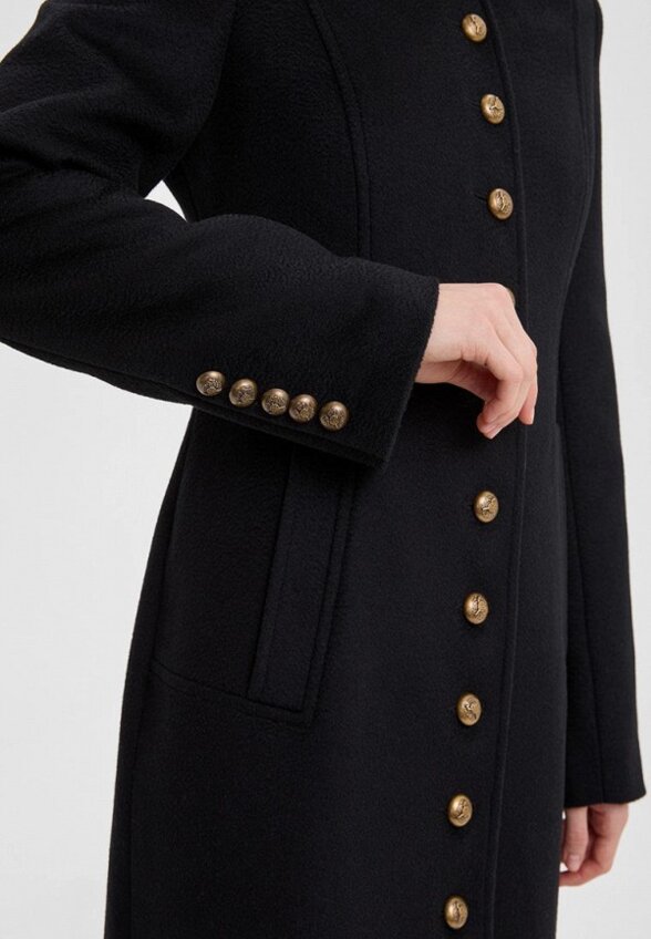 Пальто однобортное N.O.M.I