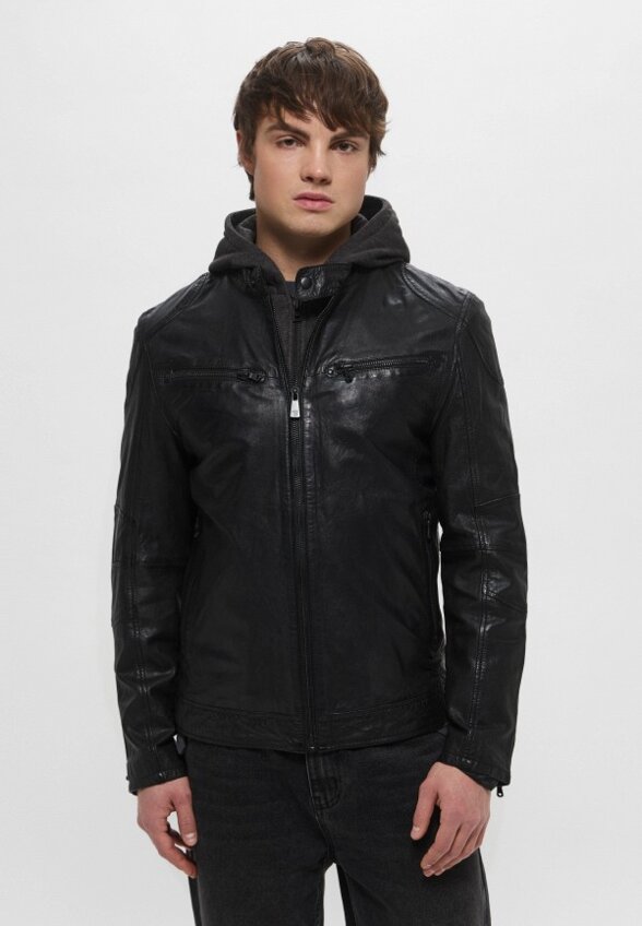 Куртка кожаная Trussardi