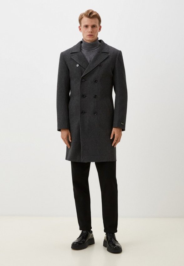 Пальто двубортное Misteks design