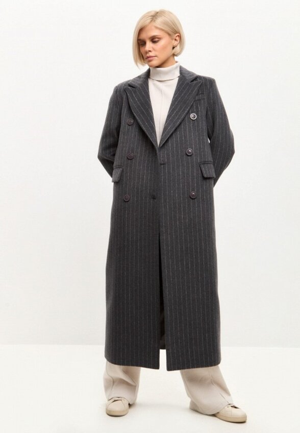 Пальто двубортное Noele Boutique