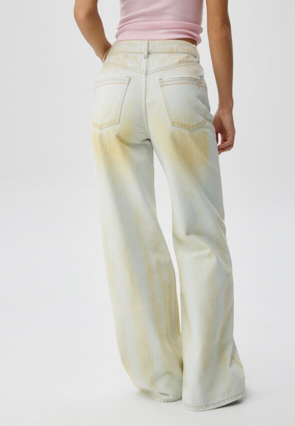 Джинсы WIDE LEG в стиле гранж