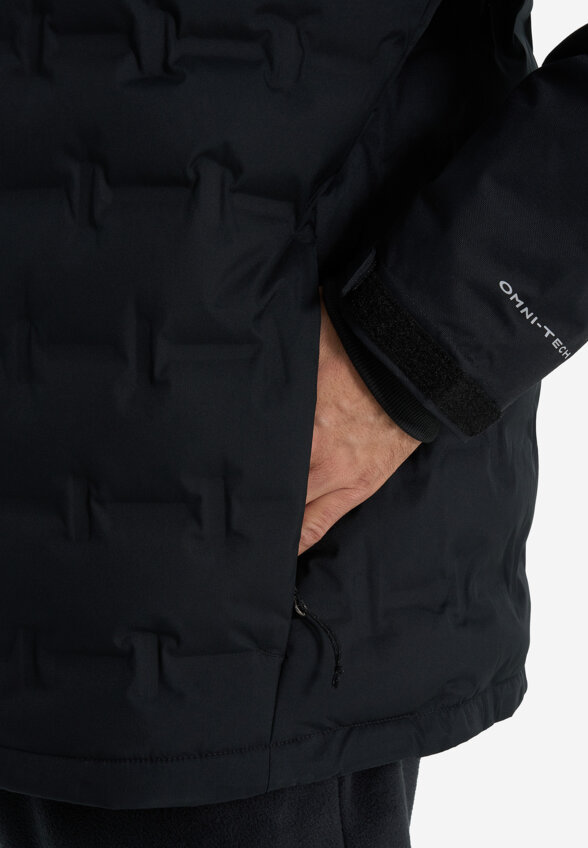 Ультралегкий пуховик мужской Columbia Grand Trek III Down Hooded Jacket, Черный