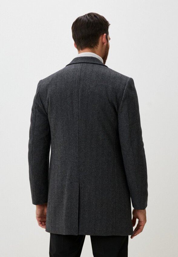 Пальто однобортное Al Franco