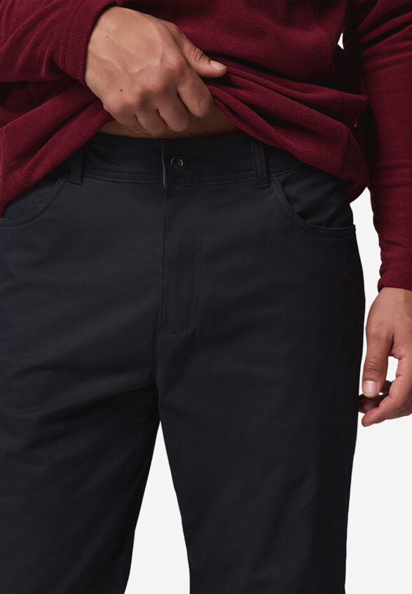 Брюки мужские Columbia Rapid Rivers Fleece Lined Pant, Черный