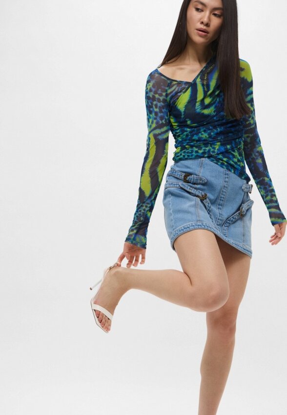 Юбка джинсовая Versace Jeans Couture