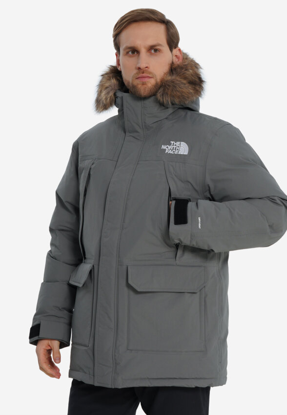 Пуховик мужской The North Face McMurdo, Серый